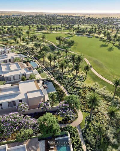 Luxurious One Story Villa 1st Row On the Golf in the Heart Of Golden Square , 5th Settlement Between Mivida, Lake View & Viellette in CIty Gate