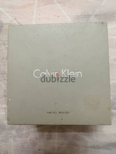 Calvin Klein Swiss Made Watch ( Dr Usage ) SWISS MADE