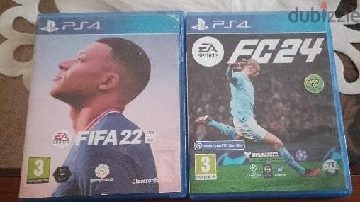 CD ps4 fifa 22, FC 24