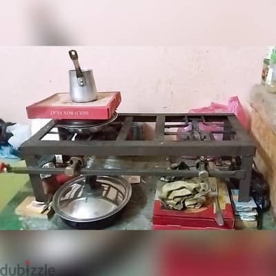 شعلة حديد محمل اتنين عين استخدام قليل بحالتها