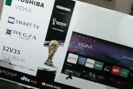 توشيبا ٣٢سمارت ورسيفر داخلى متفتحتش وتامين وضمان ضد الكسر سعر نهائى