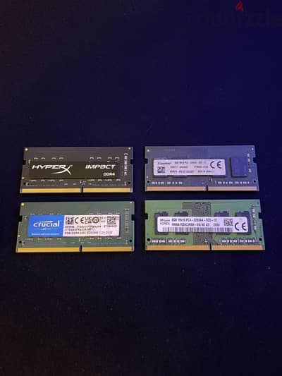 4x8gb ddr4 ram sticks (32gb)