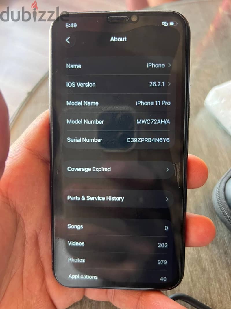 Apple - iPhone 11 Pro 256 g 77% battery 4