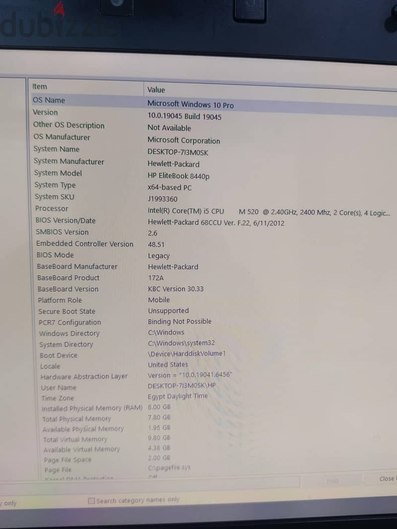 HP EliteBook 8440p 4