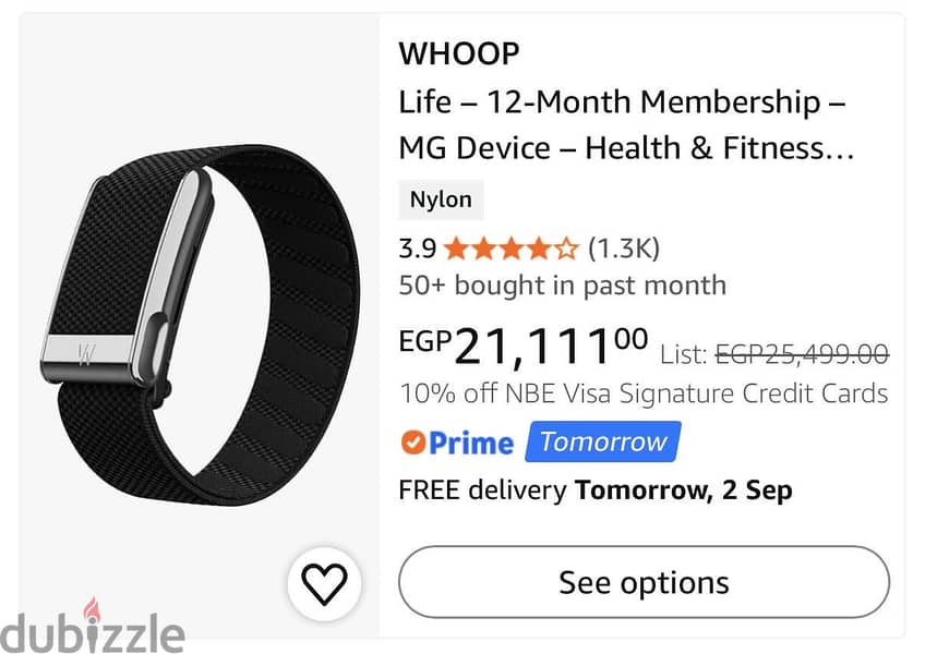 Whoop Life — 2 month subscription 1