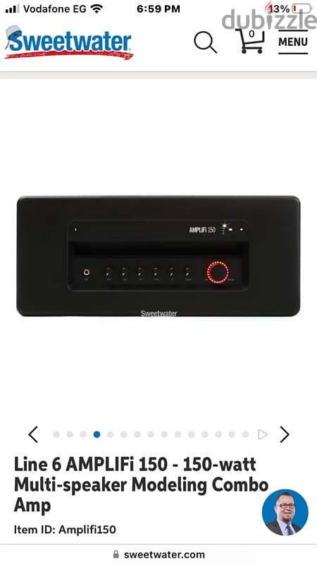 line 6 Amplifi 150 -159 watt Multi-speaker Modeling Combo Amplifier 3