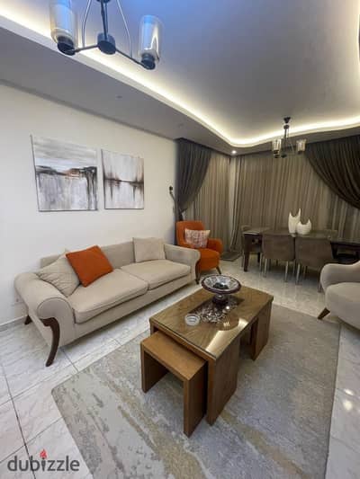 Furnished apartment with elegant furniture for rent in Madinaty