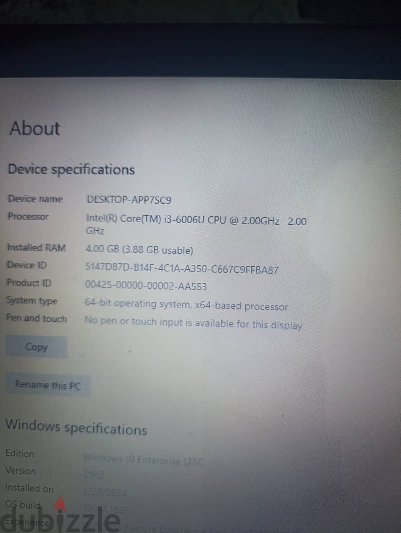 لابتوب لينوفو ideapad 110&15ISK 2