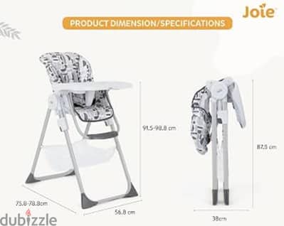 high chair joie
