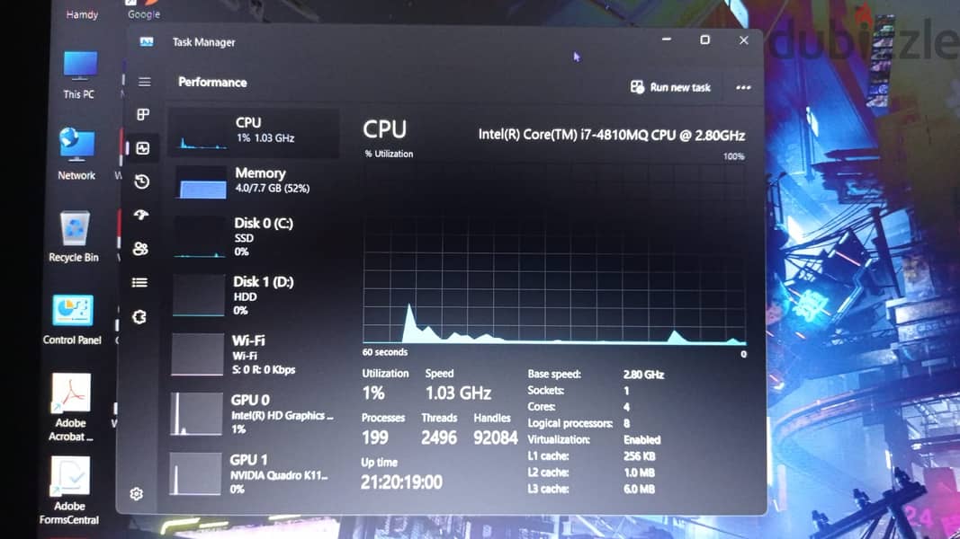 HP Zbook 15 G2 7