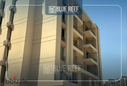 Semi-finished apartment for sale in Taj City compound, featuring a prime location opposite Cairo Airport and on the Suez Road.