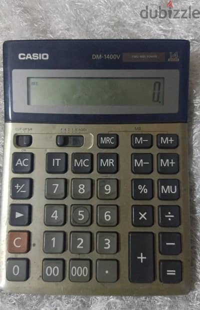 اله حاسبه كاسيو Dm-1400v