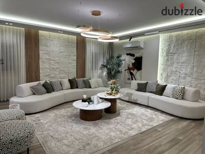 Furnished apartment for rent in the Investors' Association on Mohammed Naguib Axis