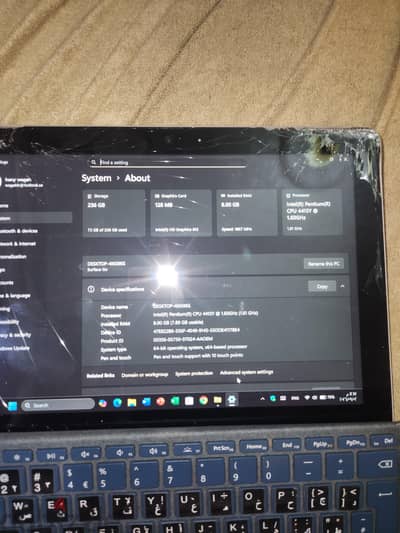 Microsoft surface go 2 لابتوب و تابلت تاتش