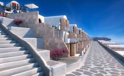 Fully finished chalet with a private garden for sale, ready for immediate delivery, with a direct sea view in Baymount Galala, Ain Sokhna