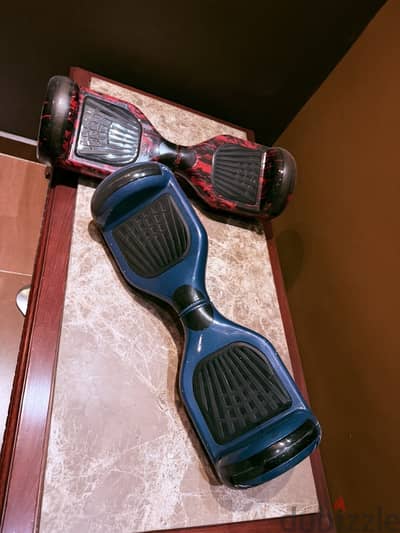 اتنين hoverboard الواحد ب١٧٠٠ ولو الاتنين ب ٣٠٠٠