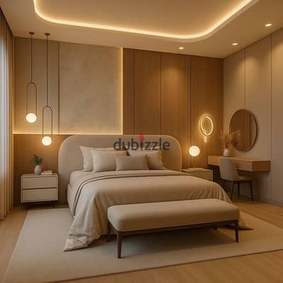 150m apartment in Old Sheikh Zayed with 3 bedrooms, 10% down payment, and 8 years installment