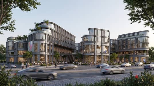 50 sqm office for sale at Intro Business Park 6th October directly on Central Axis 0%down payment installments up to 10years + up to 15%launch discoun