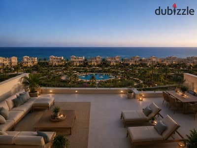 Delivery Within 6 Months in Ain Sokhna | 2-Bedroom Chalet with Rooftop for Sale | Sea View | 30% Discount Until the End of the Month