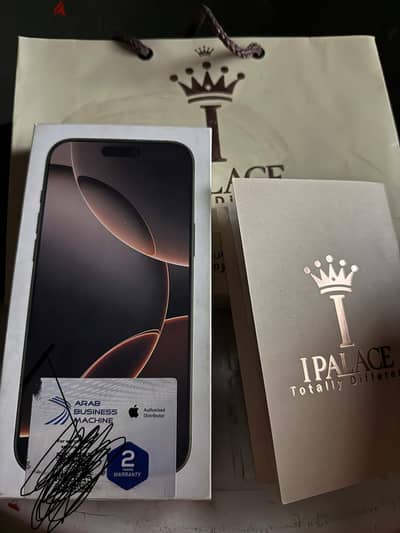 I PHONE 16 PRO MAX 256 Desert titanium