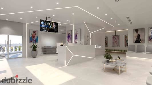 عيادات 38م في قلب التجمع بمقدم 513 ألف | عيادة للبيع -كلاڤو مول - Clavo Mall- التسعين الشمالى - التسعين الجنوبى - ميفيدا - التجمع الخامس