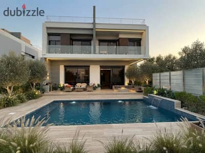 بسعر الطرح الاول فيلا prime location للبيع في patioside بالتقسيط بجوار الباتيو تاون في التجمع الخامس دقائق من AUC و هايدبارك و لافيستا سيتي ووتري واي
