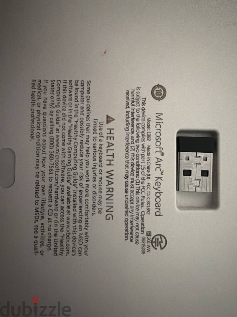 Microsoft arc keyboard with dongle 2