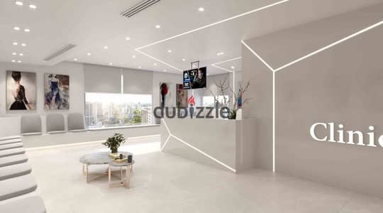 A great opportunity: a fully finished clinic for sale with installments available, and the rest according to your budget, in the heart of New Cairo |