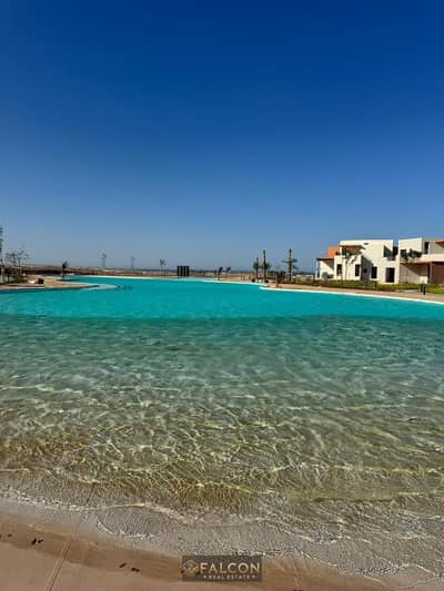 open water feature view villa twin house finished with kitchen and tolites for sale in 8y installment near gouna in makadi haighest