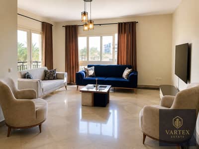 fully furnished 3-bed apartment with a stunning view available.