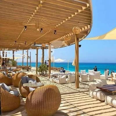 chalet for sale, in Amwaj fully finished direct lagoon 5 minutes from beach
