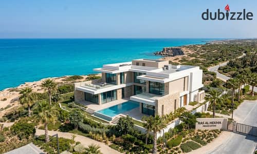 Villa for sale 1000 sqm first row sea private pool prime North Coast location near Fouka Bay La Vista Sol Emaar mins Amwaj Marassi