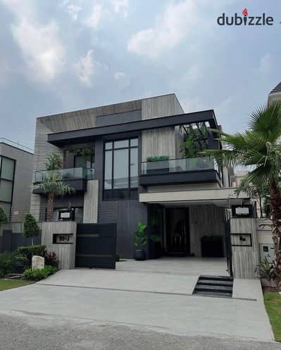 Experience luxury and privacy in a twin house villa by La Vista, strategically located near New Cairo and the American University