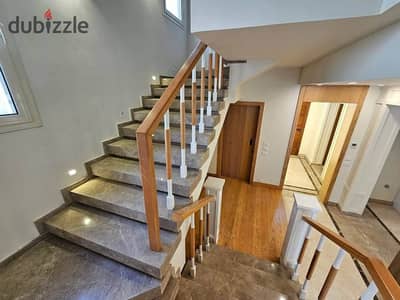 Duplex ground floor garden compound connecting Fifth Settlement and Mostakbal City direct landscape view mins Hyde Park New Cairo Mivida Palm Hills