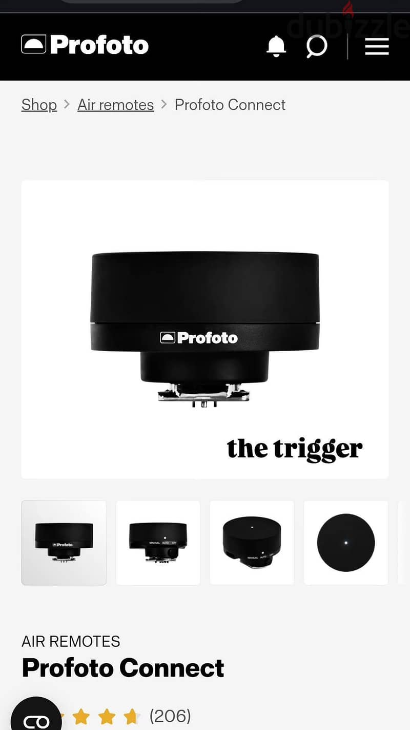 Profoto A1X Flash for canon + trigger + diffuser 1