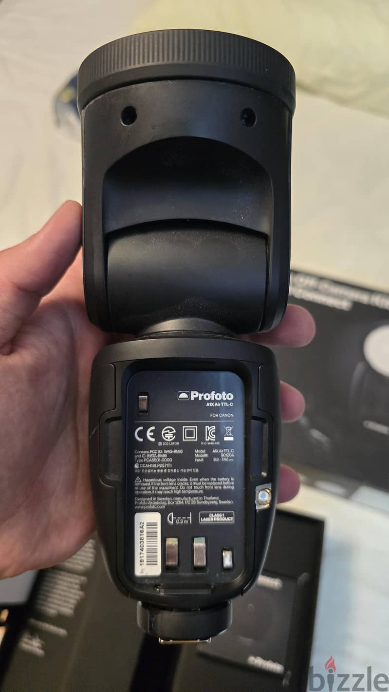 Profoto A1X Flash for canon + trigger + diffuser 6