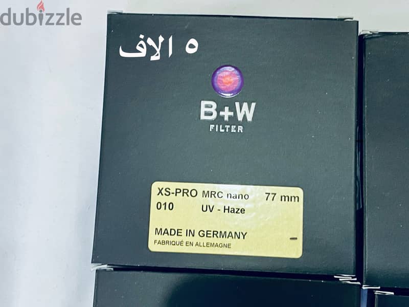 B+W camera filter UV POL ND Filters 8