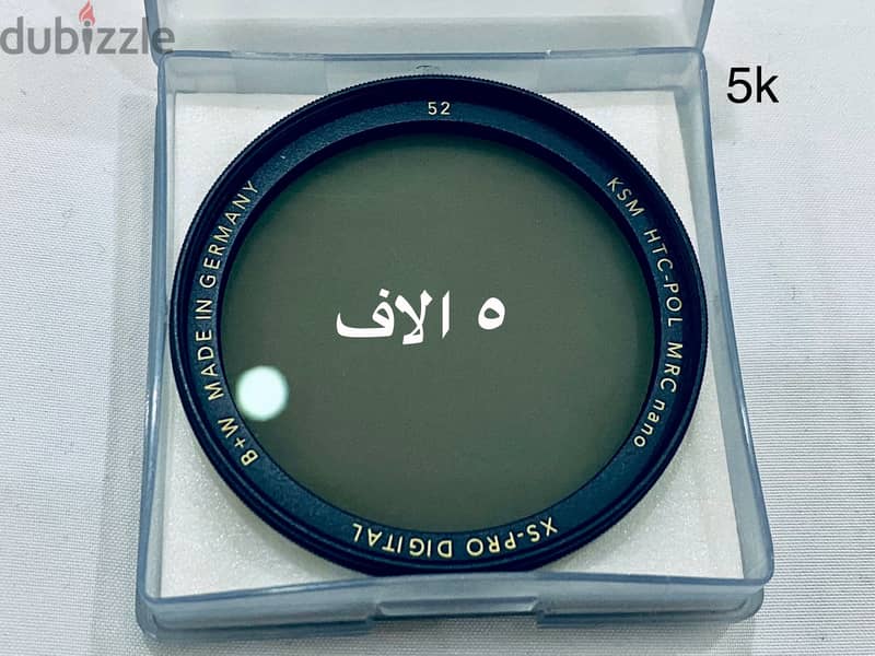 B+W camera filter UV POL ND Filters 15