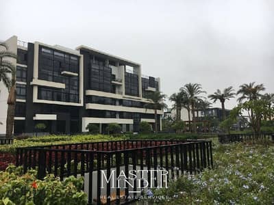 Fully finished apartment with private Garden for sale with prime location in Water way 1 ,New Cairo