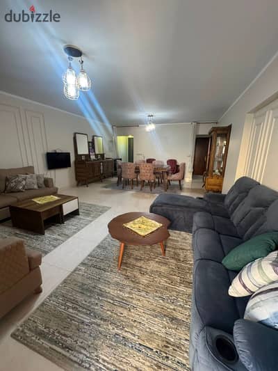 For rent furnished in Al-Rehab (in first housing condition) area 162m For rent furnished in Al-Rehab (in first housing condition) area 162m