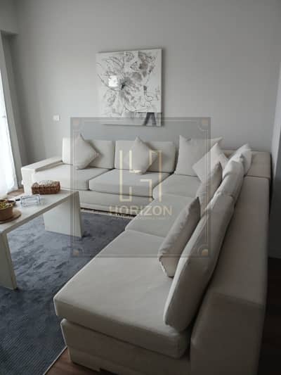 Furnished Studio with garden for rent in Village Gate Palm Hills New Cairo