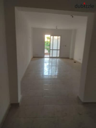 Apartment for sale in Madinaty, 141 sqm, with a garden view, located near the flood channel.