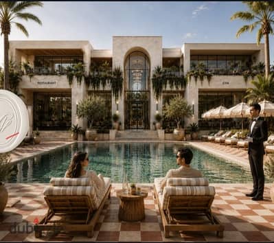 Investment opportunity! Own a twin house on Dahshour Link Road, 2nd from Wahat Road, in Villaggio Grey. Highly competitive launch prices, 5% down paym