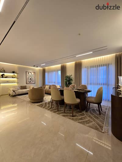Furnished apartment with modern furniture for rent in villette