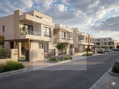 فيلا نموذج Q2 للبيع في مدينة نور حجز قديم بمساحه ارض 255م تقسيط 12 سنه ناصيه علي ميدان
