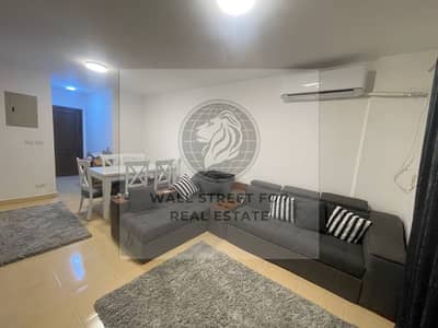 apartment 3 bedrooms with garden for furnished rent in madinaty B6 garden view