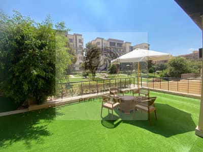 Apartment for sale ground floor with garden in Madinaty special finishes private garage underground B8 Apartment for sale ground floor with garden in Madinaty special finishes private garage underground B8