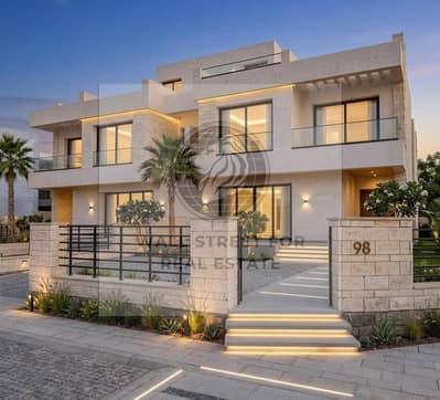 villa Q1 for sale in Noor city garden view old reservation installment over 13 years