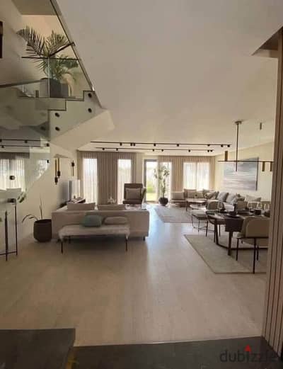 Direct on 90th Street (Acasa Mia) Apartment for sale in one of the most prestigious projects in New Cairo's Fifth Settlement compound.