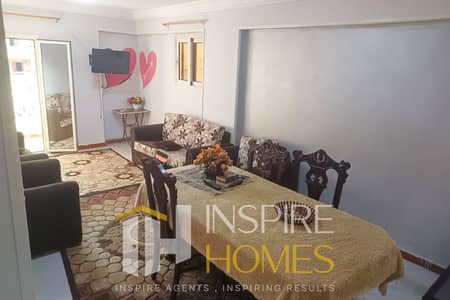 Furnished Apartment on Mohamed Naguib with Sea View